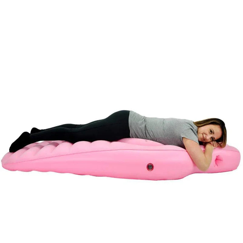 Inflatable Pregnancy Pillow and Yoga Mat for Maternity Comfort and Support